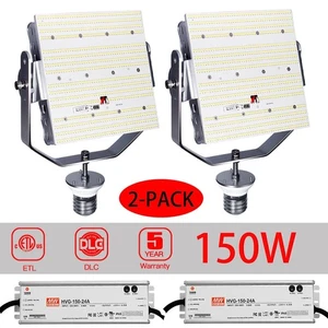 480V 150W LED Retrofit Kit Light For Commercial Garage Parking Lot Road (2-Pack) - Picture 1 of 12