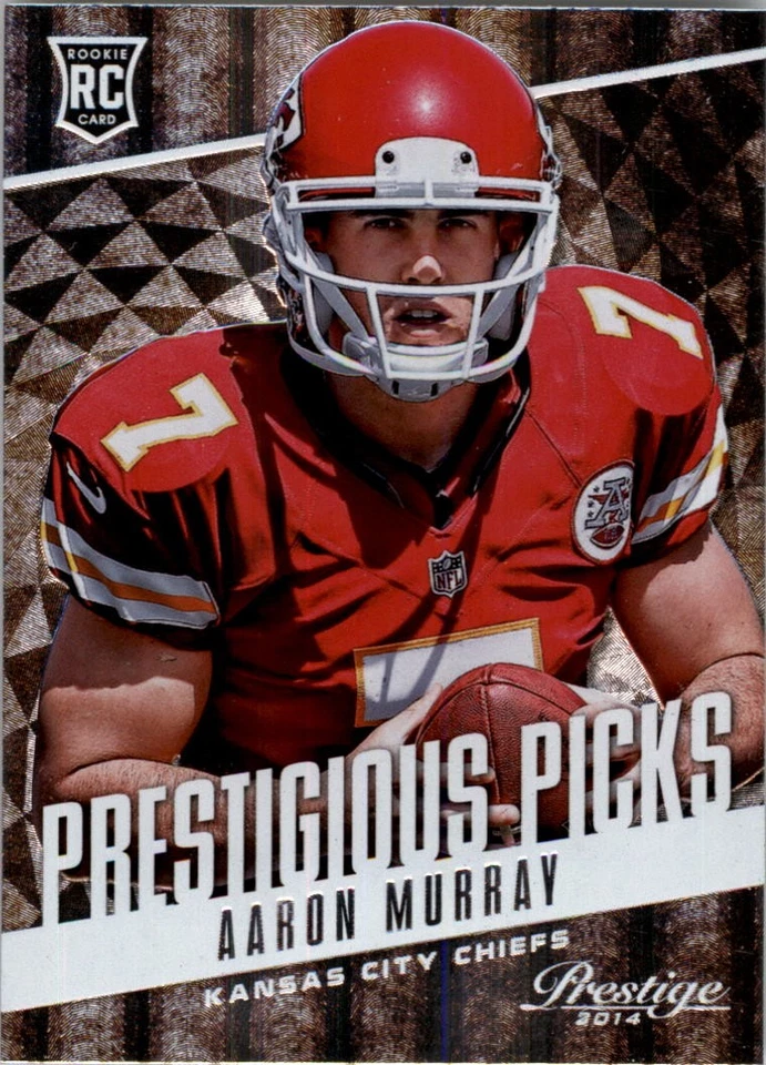 2014 Prestige Prestigious Picks #PP2 Aaron Murray - FB - Image 1 of 2