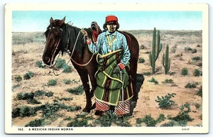 AK: 162. EINE MEXIKANISCHE INDIANERIN. - Bild 1 von 2