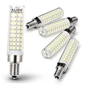 E12 10W 6000K LED Candelabra Bulbs 100w Equivalent e12 100w Daylight White - Picture 1 of 7