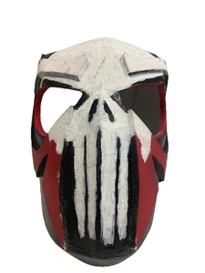 Handgefertigte bemalte Kopf Schaumstoff Maske Halloween Kostüm Party Zubehör Kunstwerk - Bild 1 von 3