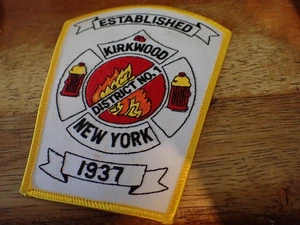 KIRKWOOD DEPARTAMENTO DE BOMBEROS DE NUEVA YORK EMT PARCHE DE RESCATE DE BOMBEROS BX 12 #35 - Imagen 1 de 2