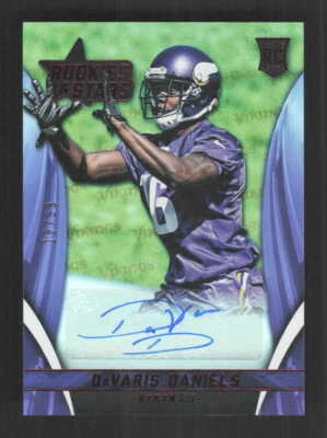 DaVaris Daniels 2015 Panini Rookies & Stars Signatures #/99 Auto #RS-DD - Image 1 of 2