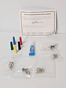 Lot of 8 Extron Electronics BNC Cable Strain Relief Installation Kit, NIB - Picture 1 of 5