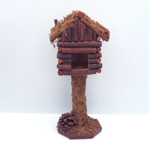 Tall Decorative Bird House Cover