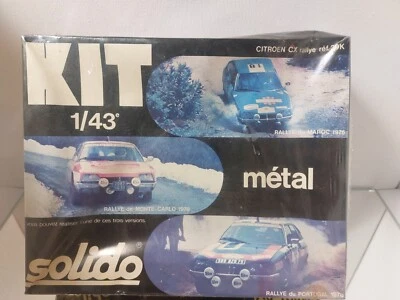 Kit solido Citroen CX Rallye kit 1:43 in scatola scatola chiusa - Immagine 1 di 4