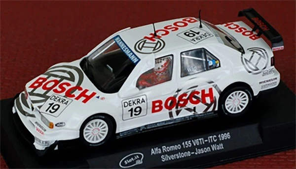 ALFA 155 V6TI BOSH SILVERSTONE JASON WATT SLOT CAR Slot.it NUOVO SIGILLATO!!! - Immagine 1 di 1