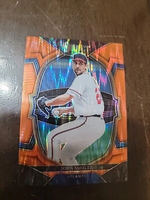 2023 Select Baseball John Smoltz Orange Flash Parallel #74 Atlanta Braves 🔥🔥🔥 - Image 1 of 2