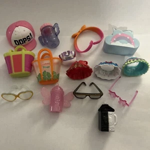 LOL Surprise 15 Accessoires Konvolut - Hüte, Geldbörsen, Gläser, Getränke, Mode (Lot 12) - Bild 1 von 5