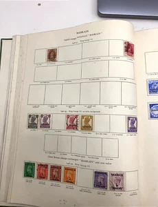 1938-45 BAHRAIN, COME NUOVO E USATO, KGVI CAT £50 COLLEZIONE COMMONWEALTH BRITANNICO - Foto 1 di 1