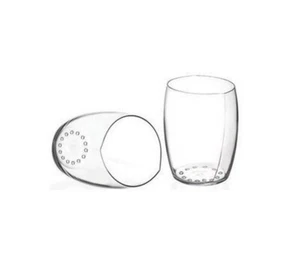 RCR BICCHIERI DEGUSTAZIONE VINO BIANCO ACQUA PEZZI 2 CL.28 WORLD'S BEST - Foto 1 di 2