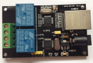 2-way Relè network Relè Controllo Remoto smart home Ethernet IP Relè normally... - Bild 1 von 1