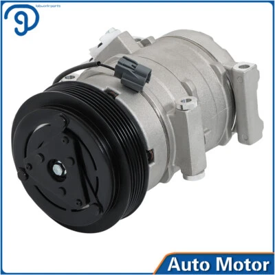 A/C AC Compressor w/Clutch 2005 2006 2007-2008 For Honda Odyssey Pilot 3.5L - Image 1 of 4