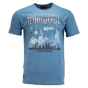 Motorworld T-Shirt Köln Skyline Blue - Picture 1 of 1