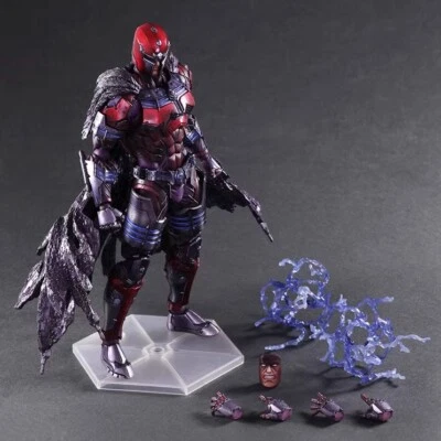 Play Arts Kai X-Men Magneto Erik Lensherr Action Figure Model Toy With Box 26CM - Image 1 of 4
