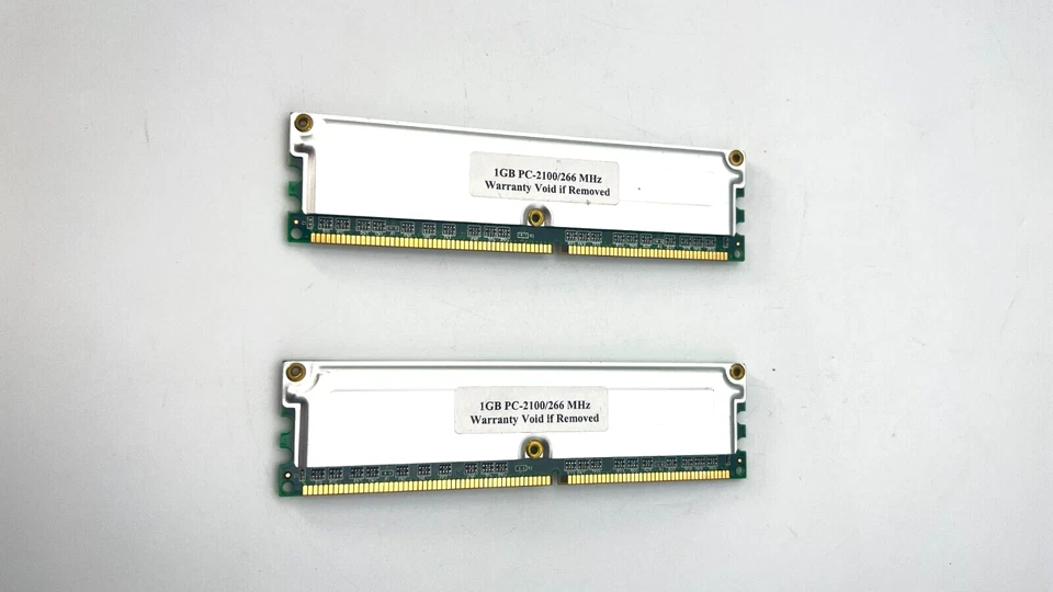 1GB PC-2100/266 MHZ RIMM  RDRAM Memory - Image 1 of 3