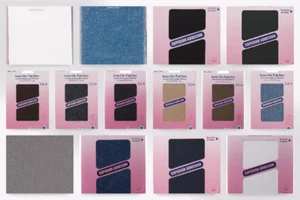 Hemline Cotton Twill Iron On Repair Mending Patch (H690-M) - Picture 1 of 15