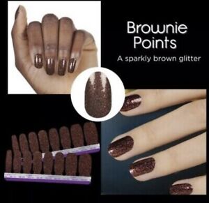 Brownie Points 🤎Color Street 💯Nail Polish Strips**Retired 💅🏻 Free Shipping