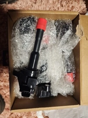 Juego de cuatro bobinas de encendido para Honda Civic 2003-2011 1,3 L 4 cilindros 39HQBB Foto 1 de 2