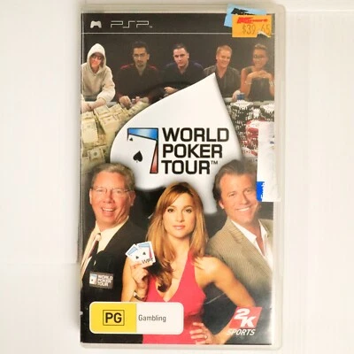 World Poker Tour (UMD Mini PSP, 2005) Casino & Cards Multiplayer Strategy Game - Image 1 of 4