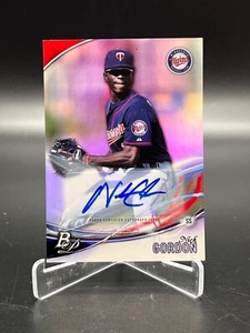 2016 Bowman Platinum Top Prospects Nick Gordon RC Auto