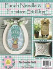 {PUNCH NEEDLE & PRIMITIVE STITCHER MAG. -"SPRING 2021 ISSUE" (4 issues contact)