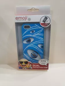 Emoji Brand Blue Eyes Iphone 5C Case Dual Protection *NEW* - Picture 1 of 2
