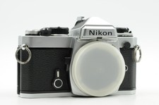 Nikon FE SLR Film Camera Body Chrome *New Foam Light Seals*                 #812