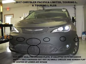 Lebra Front End Mask Cover Bra Fits 17-20 Chrysler Pacifica Limited & Touring L - Picture 1 of 1