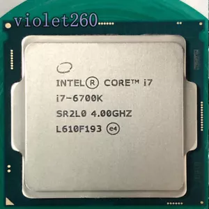 Intel Core i7-6700K LGA 1151 CPU Processor 4GHz 8MB Quad Core - Picture 1 of 1