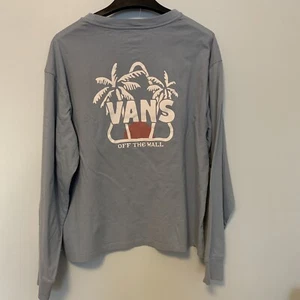 Vans Damen Santos Bloussant Langarm T-Shirt Ashley Blau Größe XXL NEU - Bild 1 von 5