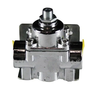 Fuel Pressure Regulator Chromed Aluminium 1-4 Psi 3/8" Npt Ports - Bild 1 von 4