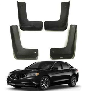 Genuine Full Set Splash Guards Mud Guards Flaps Fender FOR 2016-2023 Acura TLX - Picture 1 of 9