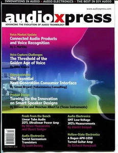 AudioXpress Magazine December 2018 - Voice Assistants - Connected Audio Products - Imagen 1 de 3