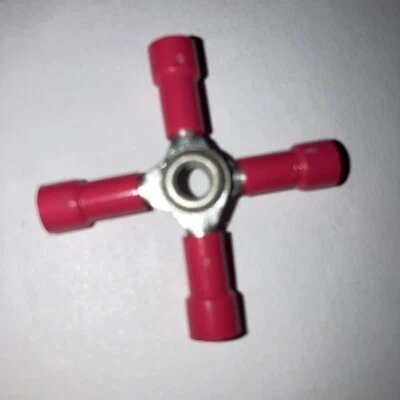 22 to 18 Gauge Four-Way Butt Connectors (8 pcs.) Midwest 70002 Electrical 20-B - Image 1 of 4