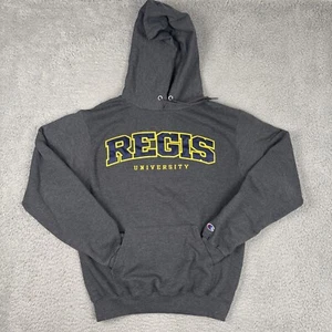 Champion Regis University Hoodie Size Small Embroidered Logo - Picture 1 of 5