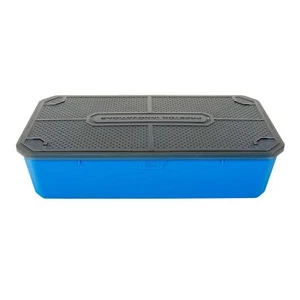 PRESTON 3,4l Bait Tub große Madendose gelochter Deckel Box Köderdose 34x18x8cm - Bild 1 von 4