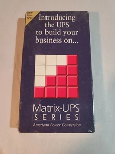 APC Matrix-UPS American Power Conversion Sealed VHS - Picture 1 of 6