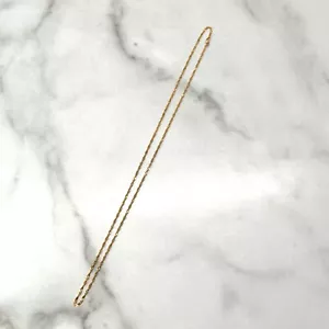 Cadena de oro 22K - 23” de longitud | Probada y verificada | Oro macizo de 5,0 g - Imagen 1 de 3