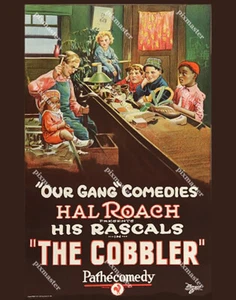OUR GANG in THE COBBLER 1923 11 X 14 LOBBY POSTER CARD - Picture 1 of 1