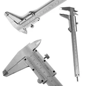 CALIBRO ANALOGICO PRECISIONE A CORSOIO IN ACCIAIO MISURA 0-150MM KC-1 - Foto 1 di 1