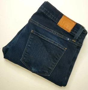 Lucky Brand Womens 8 29 Pants Brooke Skinny Straight Dark Wash Jeans 8/29 A - Picture 1 of 10