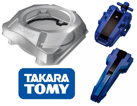 Takara Tomy Beyblade X BX-07 Stadium, Launcher and Grip only (NWOP) Cover