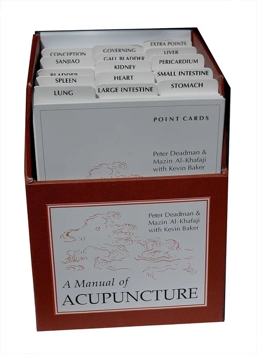 Manual of Acupuncture Point Flashcards by Peter Deadman (2008, Cards Set) - Image 1 of 1