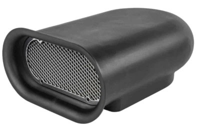 Черный гладкий верх для капота с одним карбюратором Hillborn Style E40003BK - Изображение 1 из 3