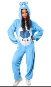 Rubies Grumpy Bear Care Bears Adults Fancy Dress Halloween Costume Unisex Outfit - Picture 1 of 10