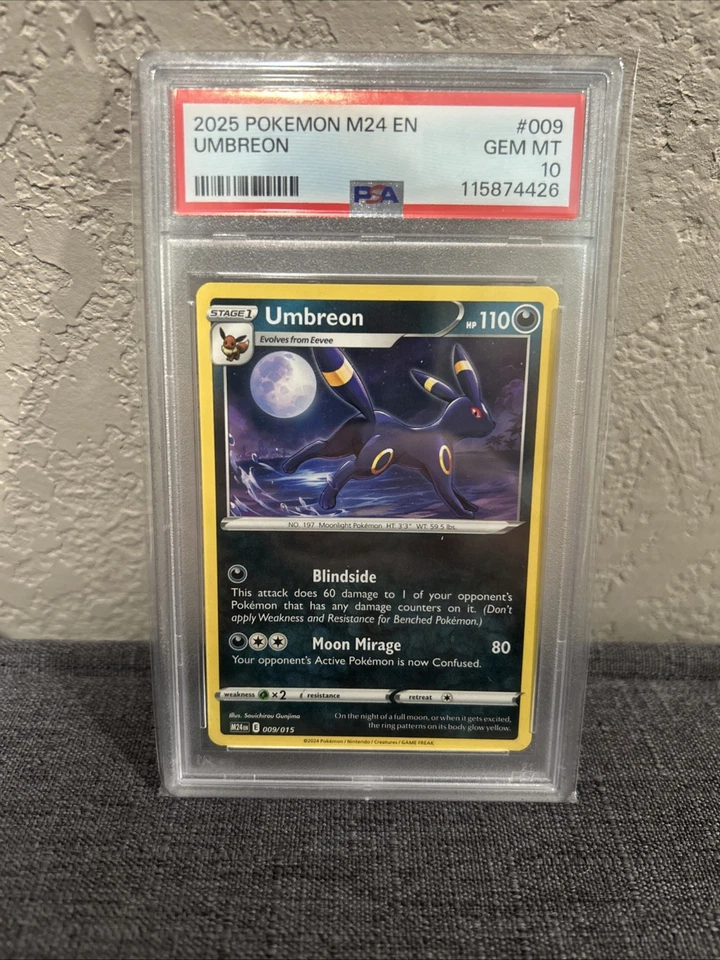 UMBREON PSA 10 - (112 Pop!) MCDONALD'S Exclusive #009 - Image 1 of 1
