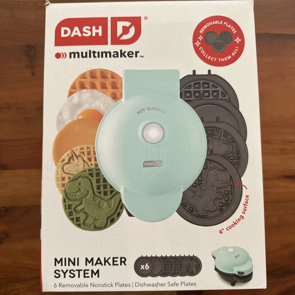 Multimaker Mini System - Gofrera con seis placas extraíbles de 4”, totalmente nueva Foto 1 de 1