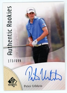 2014 SP Authentic Peter Uihlein Auto Autograph Rookie #92 #/699 - Picture 1 of 1