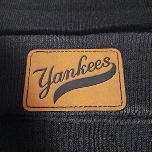 New York Yankees toppa in pelle ferro su toppa per cappelli e vestiti 3x2 - Foto 1 di 1